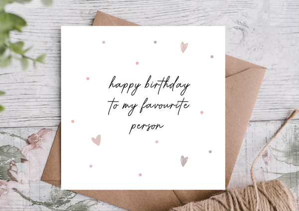 Friend Birthday Card
