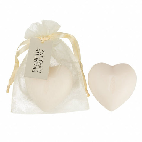 Muguet Bagged Heart Soap (100g)