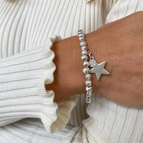 Ella Star Bracelet - Silver Bracelet