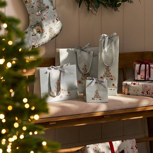 Sophie allport Cosy Christmas Bottle Gift Bag
