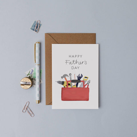 Happy Father's Day ToolBox Card