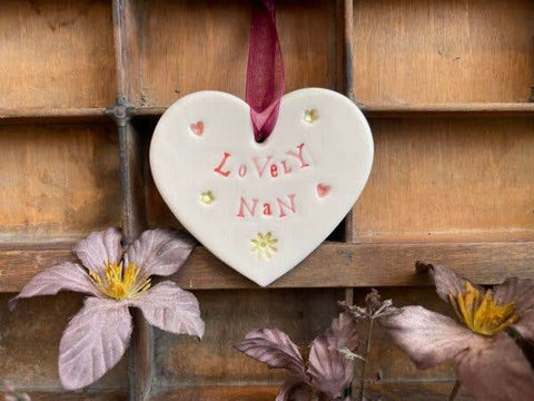 Handmade Ceramic - Lovely Nan Gift