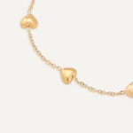 D and X London Multi heart bracelet