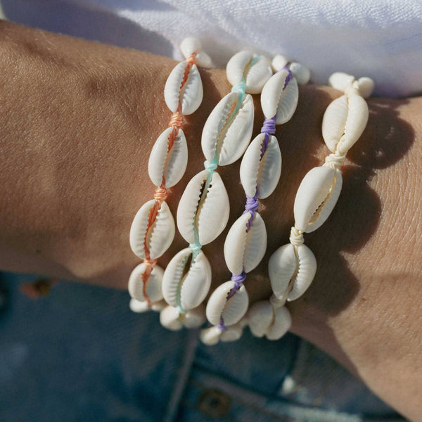 Livadi Beaded Bracelet, Adjustable Beach Surf Bracelet