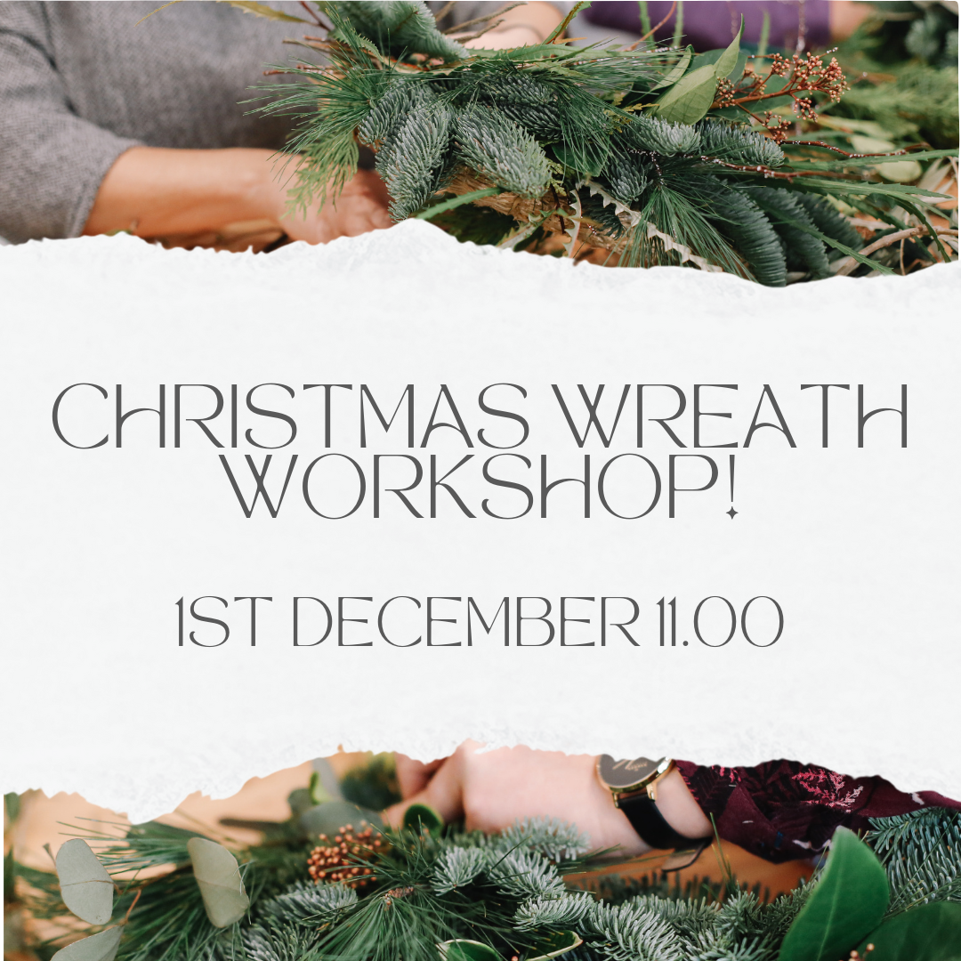 Christmas Wreath Making Workshop - 1st December (Cock at Roade)