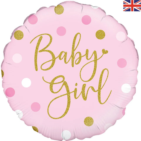 "Baby Girl" Helium Balloon