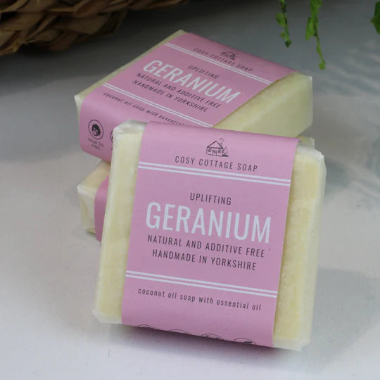 Cosy cottage Geranium soap