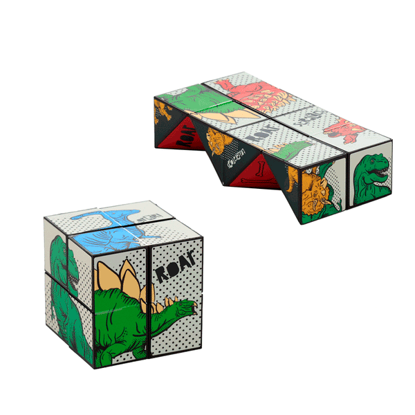Dinosauria Puzzle Cube Toy