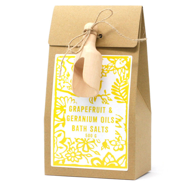 Bath Salt 500g - Grapefruit & Geranium