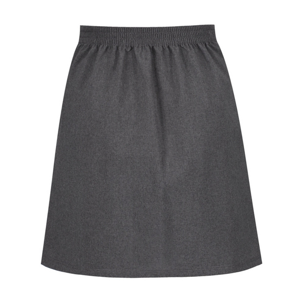 Junior Girls Flower Button Skirt Harrow Grey