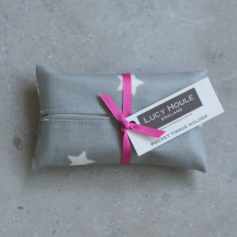 Tissue Holder - Grey Star