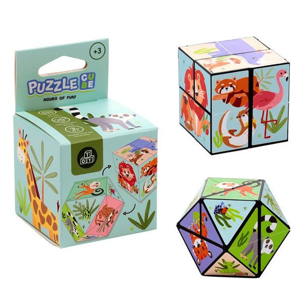 Zooniverse Puzzle Cube Toy