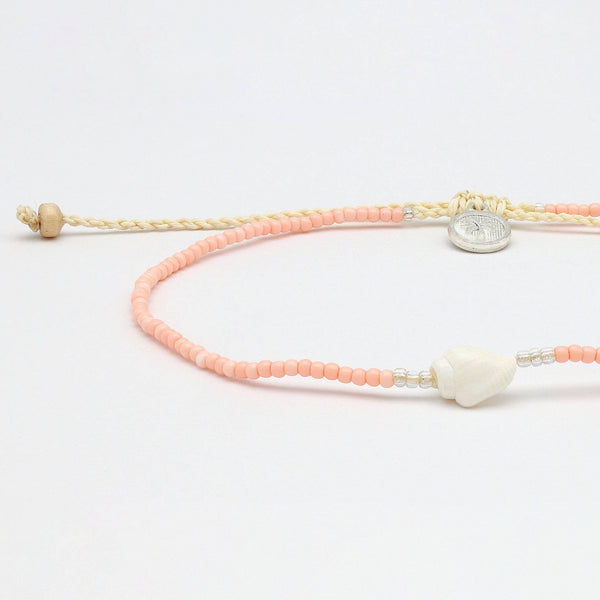 Mauna Loa Bracelet, Adjustable Dainty Beaded Bracelet