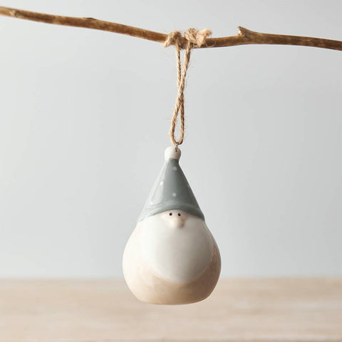 Plump Beige Ceramic Gonk Hanger