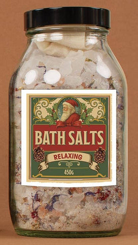 Christmas Relaxing Bath Salts 450g