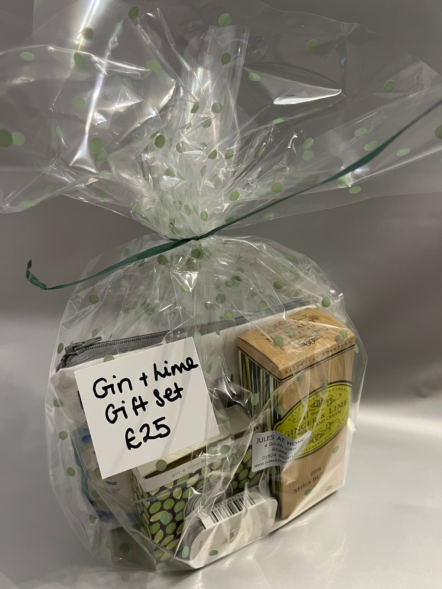 Gin and Lime themed hampers