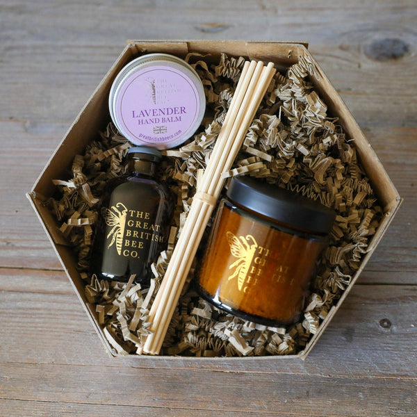 The great British bee company Well-Being Hexagon Gift Set