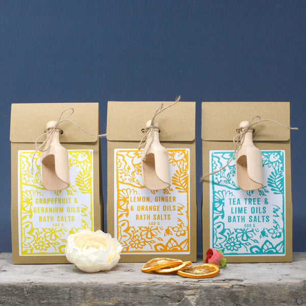 Bath Salt 500g - Grapefruit & Geranium