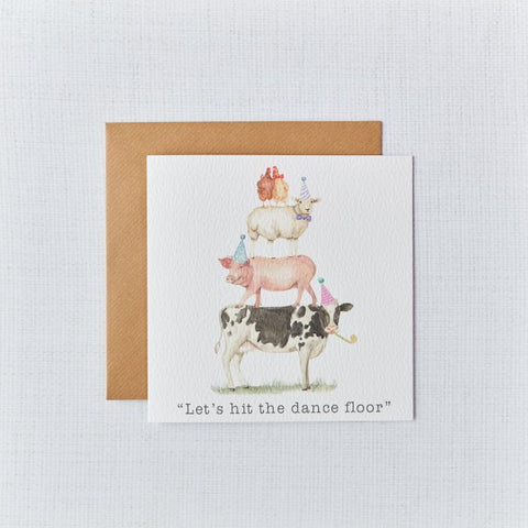 "Party Animal" Greetings Card