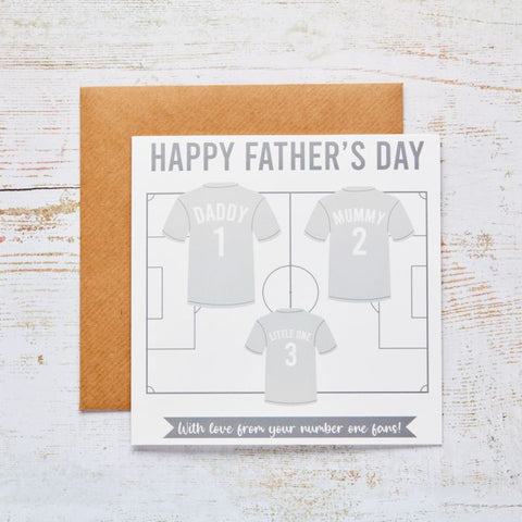 Football Team Father's Day Card