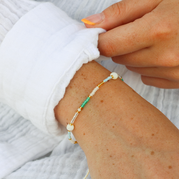 Golden Hour Colourful Beaded Bracelet Collection