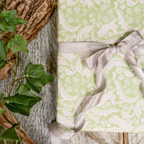 The Vegetable Thief (Sage Green) Gift Wrap Single Sheet