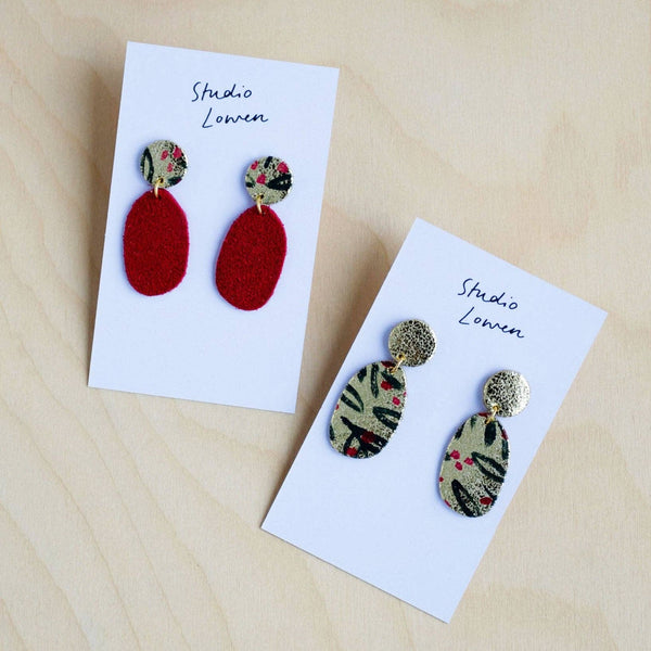Christmas Maia Drop Earrings