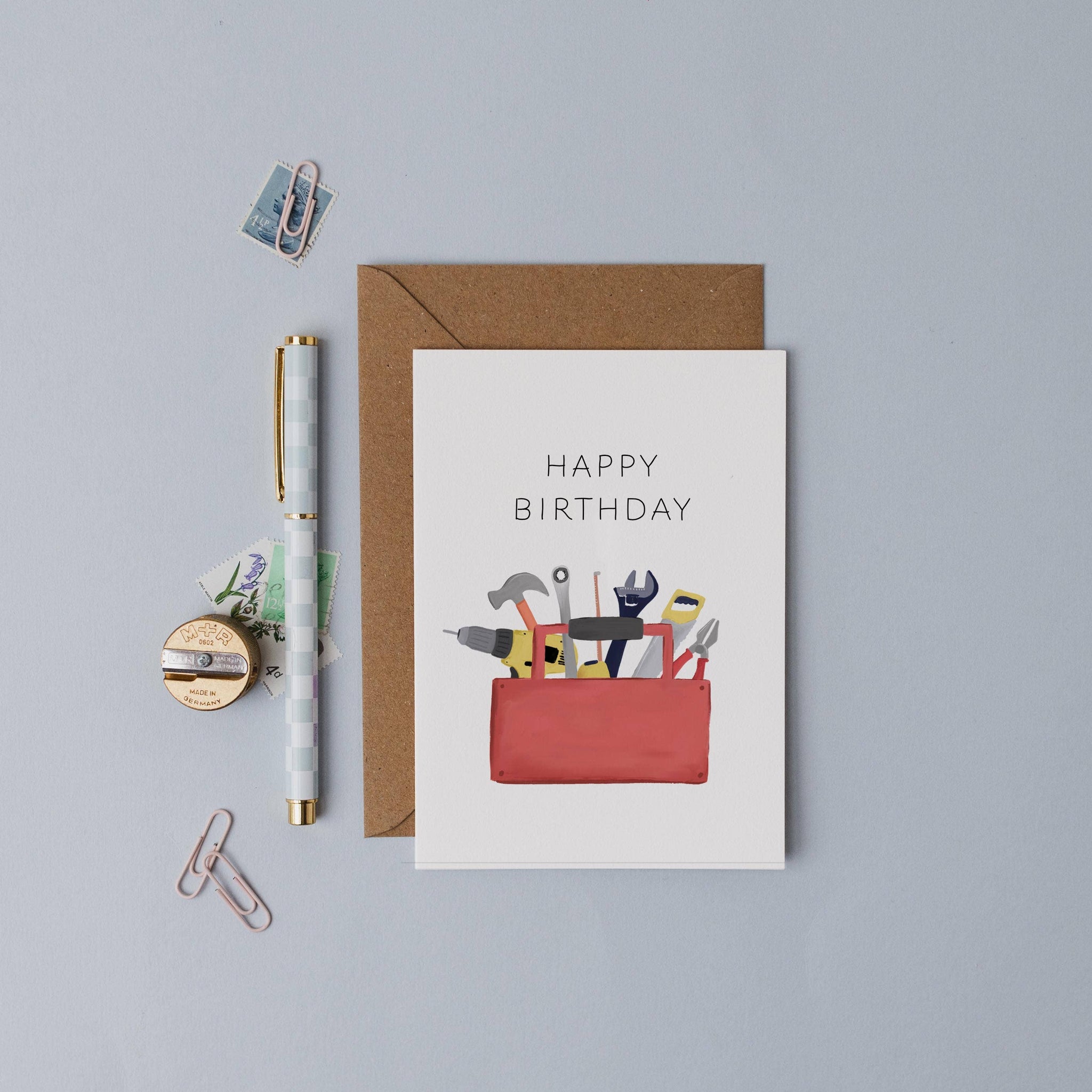 Birthday Toolbox Card