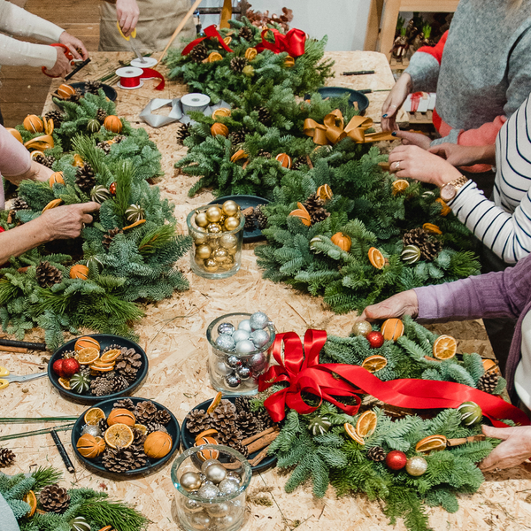 Christmas Wreath Making Workshop - 21st November