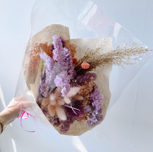Bouquet of Dried Flowers - Pink
