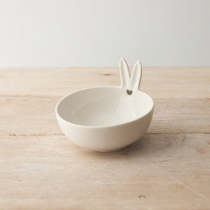 White Easter Trinket Dish - 8cm