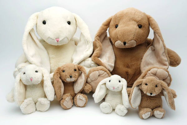 Bunny Small Cream Plush Baby Safe Soft Toy - 18cm