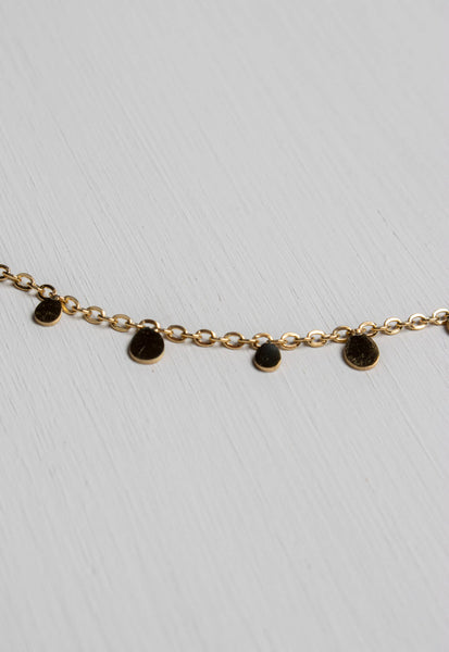 Olivia Waterproof Short Necklace - Gold/Stainless Steel