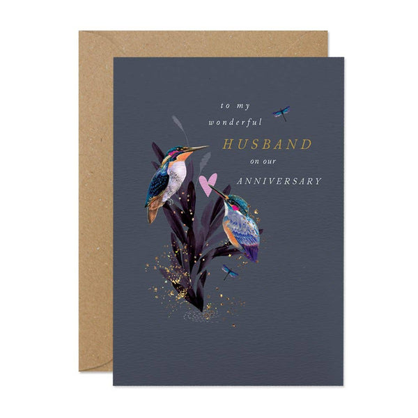 Husband Anniversary Kingfishers