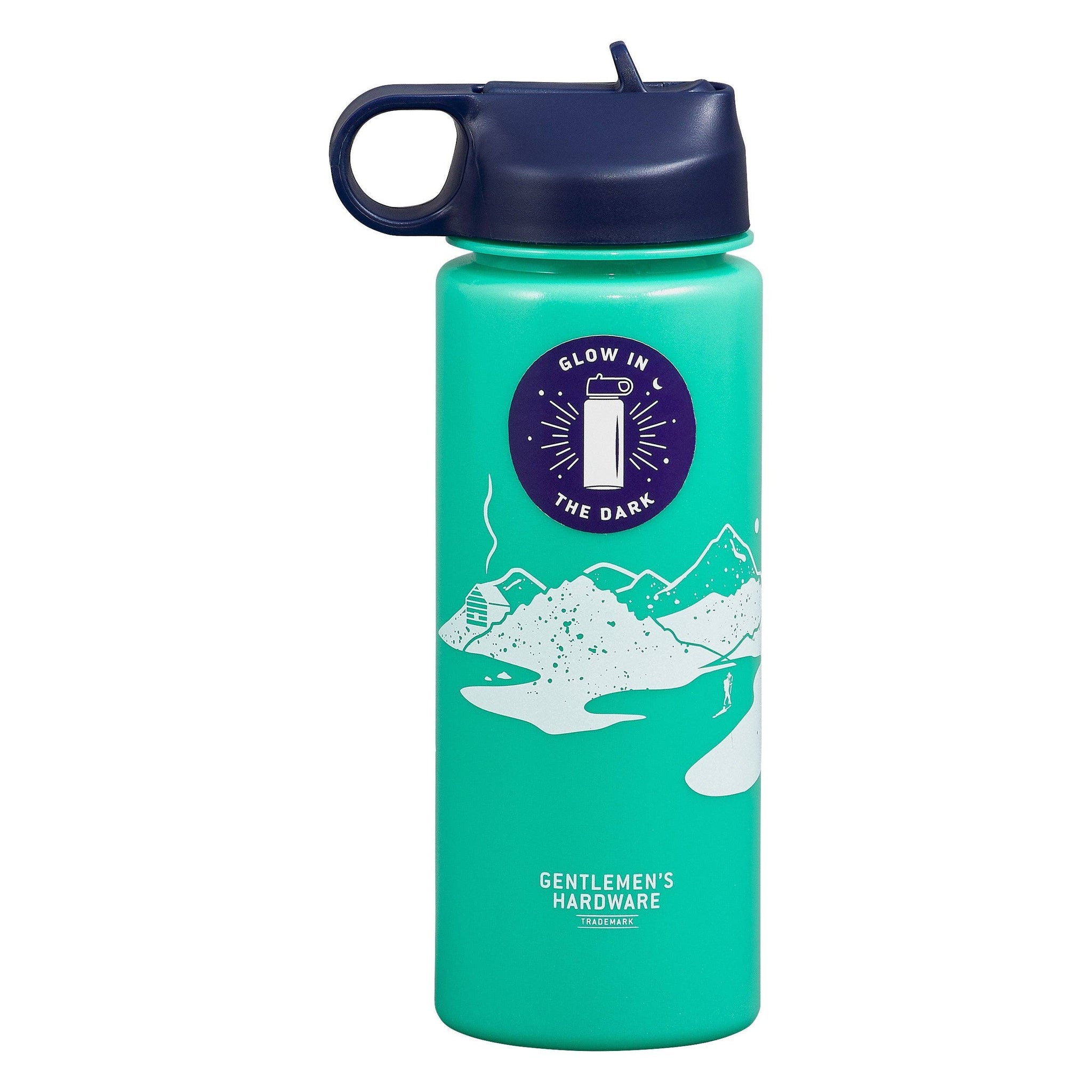 Gentlemen's Hardware Glow in the Dark Water Bottle - 700 ml