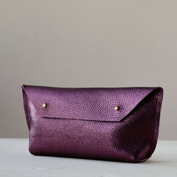 Ailla Leather Clutch Bag