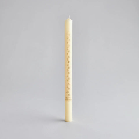 St Eval quality advent candle