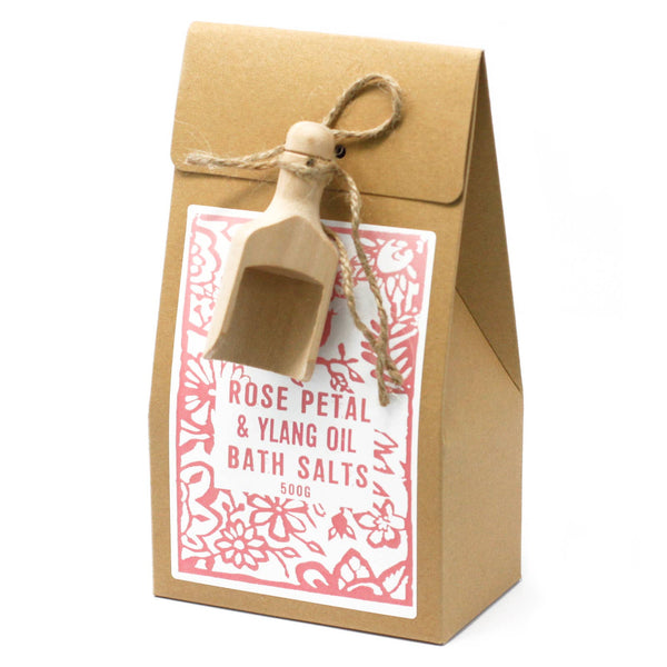 Bath Salt 500g - Ylang and Rose Himalayan