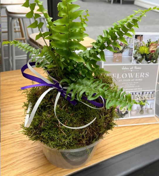 Wimbledon themed plant event - workshop