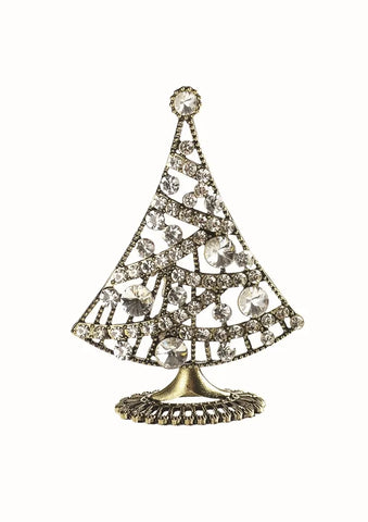 Sparkly metal Christmas tree