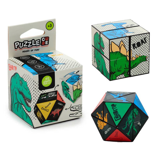 Dinosauria Puzzle Cube Toy