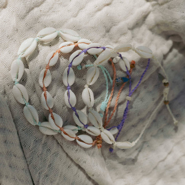 Livadi Beaded Bracelet, Adjustable Beach Surf Bracelet