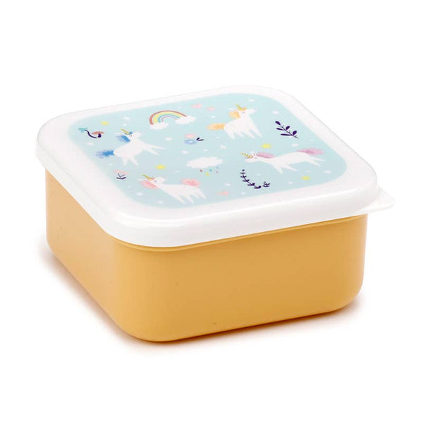 Set of 3 Lunch Box Snack Pots S/M/L - Unicorn Magic