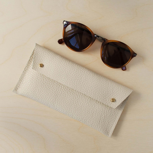 Stone Leather Glasses Case