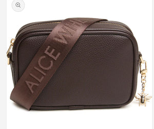 Alice wheeler chocolate mini bag