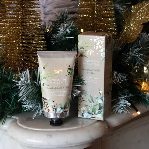 English company mistletoe hand cream