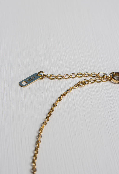 Olivia Waterproof Short Necklace - Gold/Stainless Steel