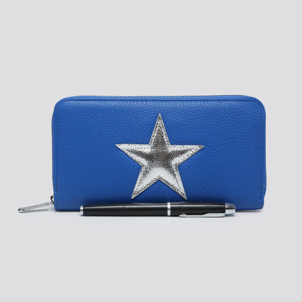 JNY023 Faux Leather Star Purse