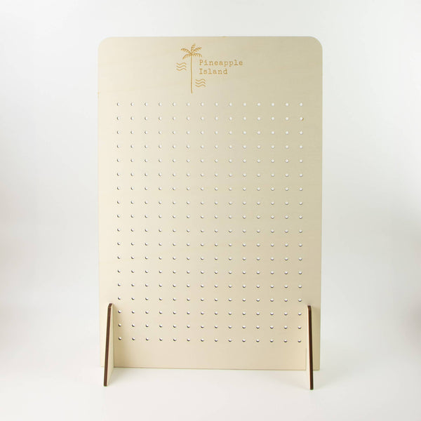 Pineapple Island Pegboard Counter Display, Surf Jewelry