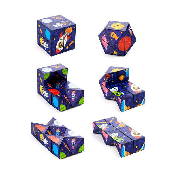 Space Cadet Souvenir Puzzle Cube Toy
